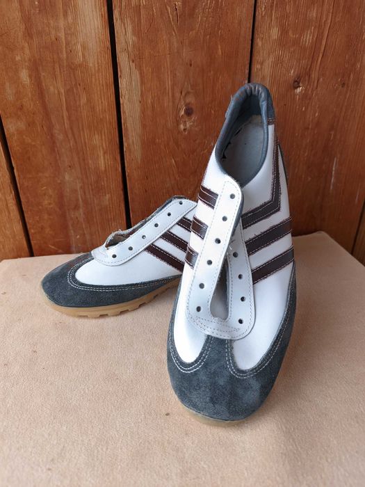 Винтажные Кроссовки, кожа, полиуретановая подошва, 40 размер, Дёшево