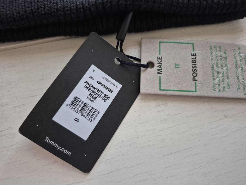 Czapka Beanie Damska Tommy Hilfiger