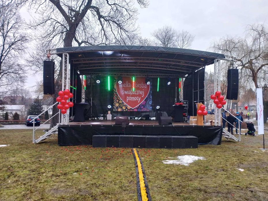 Scena mobilna estrada 8x6 -wynajem