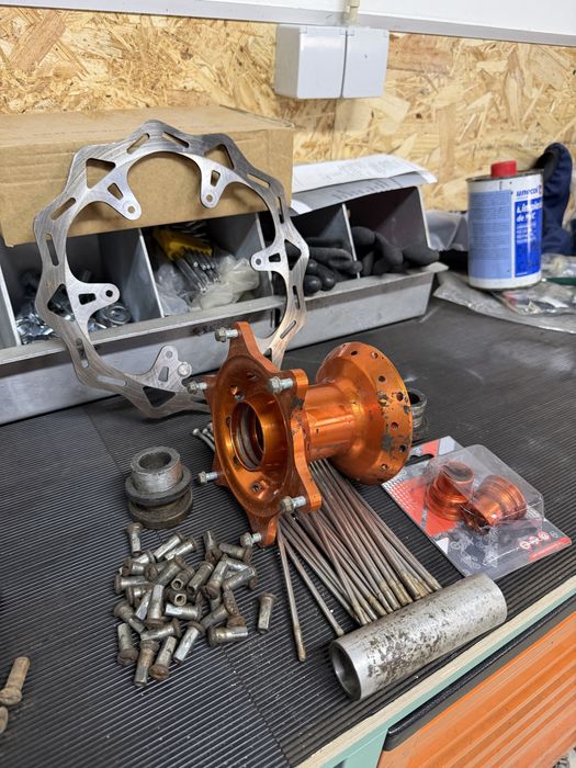 Cubos KTM 4mx frente e tras