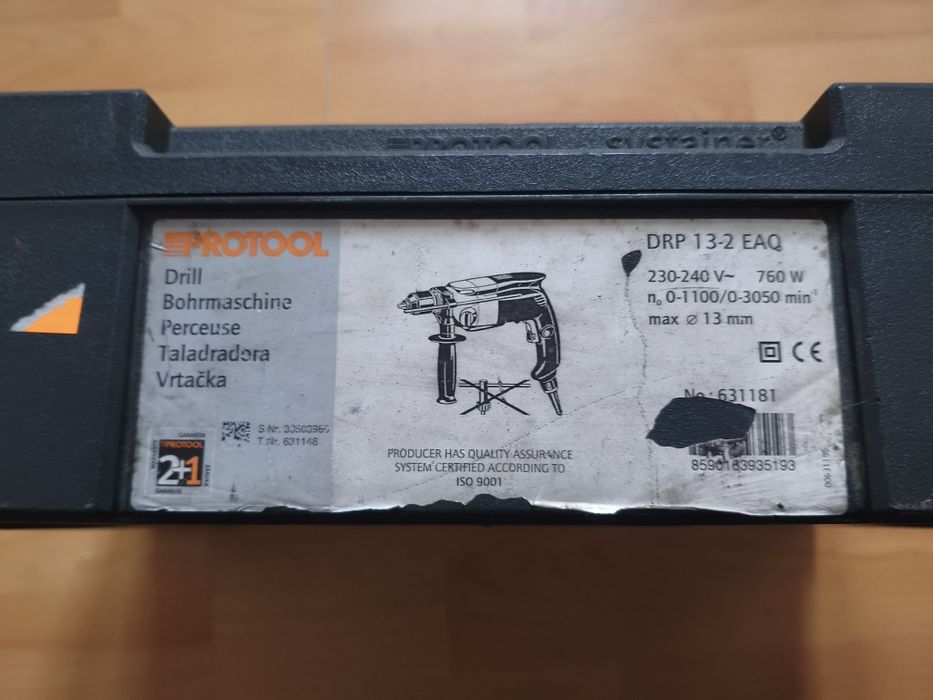 Wiertarka PROTOOL DRP 13-2 EAQ