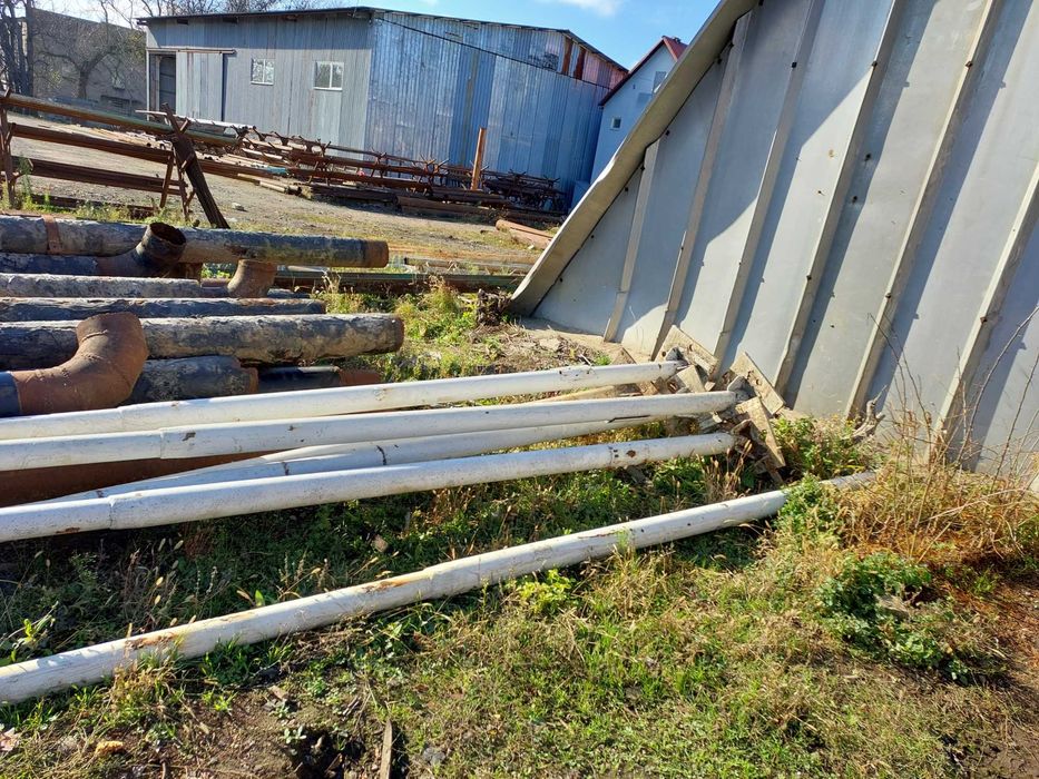 Колоны стальные трубостойки 5,2 м и 6 м. из трубы 159 и 108 -89