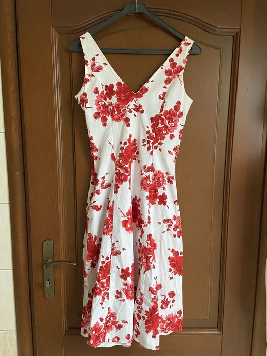 Romantyczna sukienka bawełniana