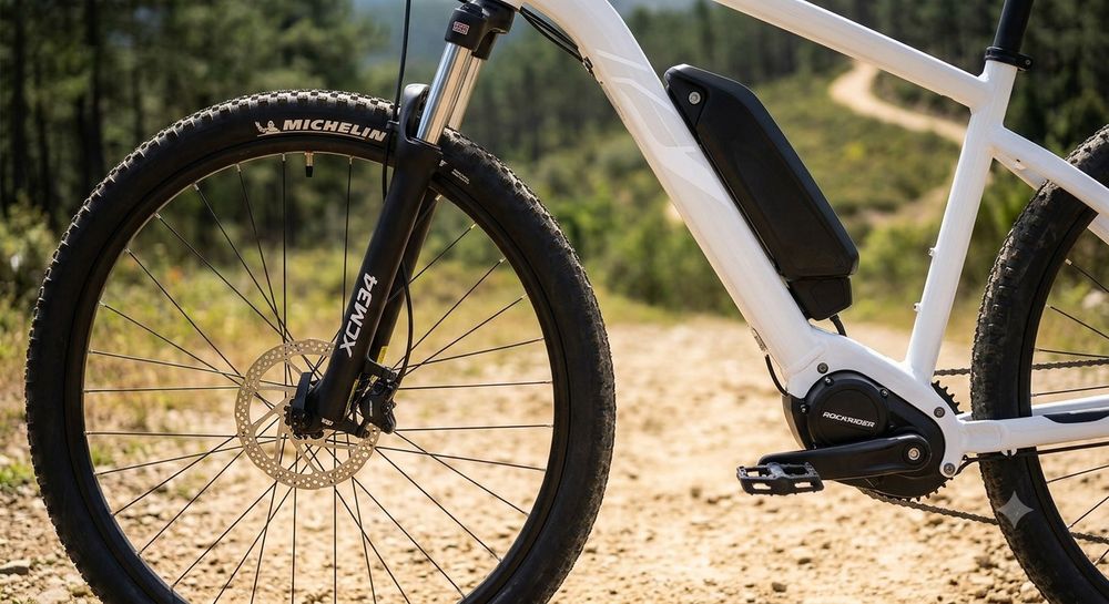 bicicleta BTT E-EXPL 100