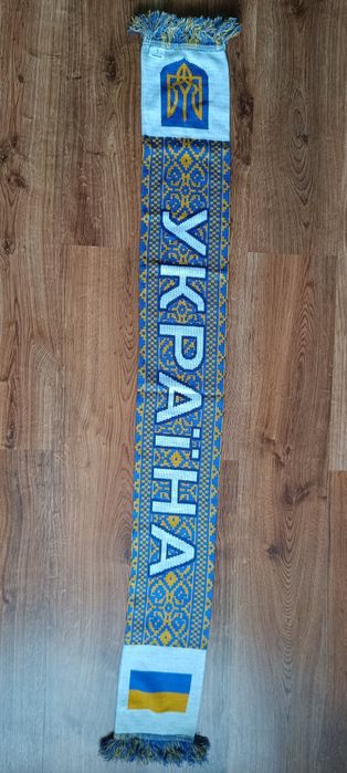 Ukraina szalik kibica reprezentacji używany