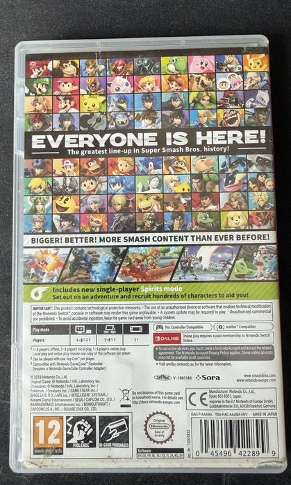 Gra Super smash Bross Ultimate Nintendo Switch