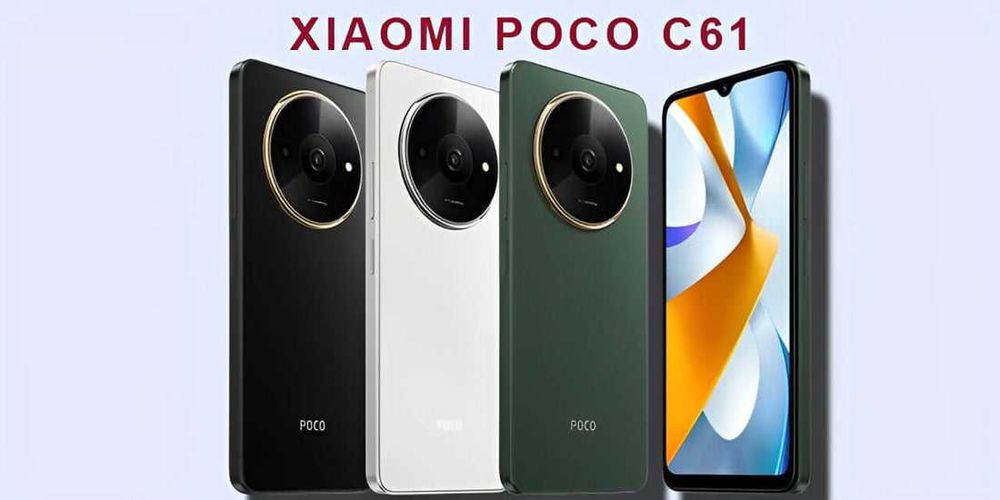 Нові смартфони Poco C61 3/64 Гб
