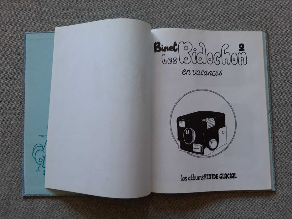 BD Les Bidochon "En vacances" BINET