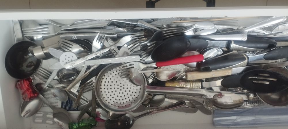 Sztućce noże łyzki widelce nóż widelec łyżka łyżeczka