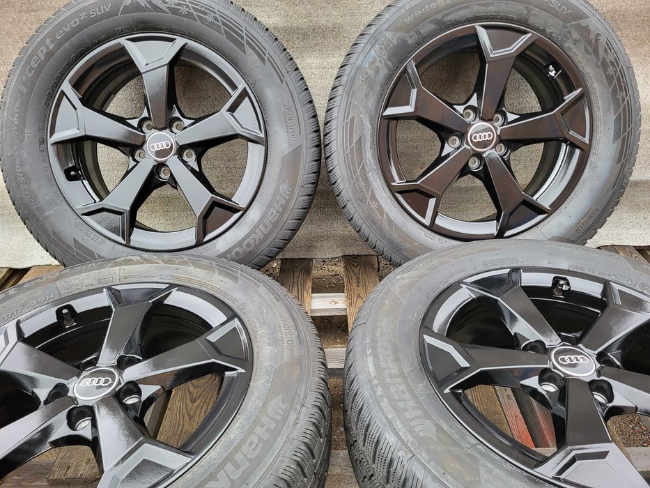 [K418] Koła zimowe 17 Cali 5x112 Hankook 215/65/17 Audi Q3 22r