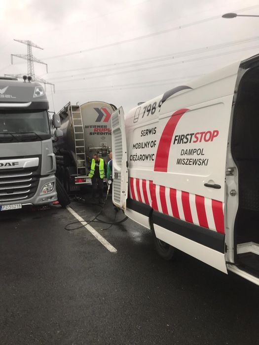 Mobilna wulkanizacja Tir  Zgorzelec A4 Olszyna A18 Drezno A4 Cottbus