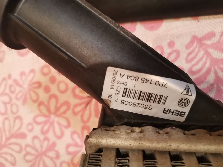 Cayenne, Touareg, Q7 радиатор интеркулера L+R