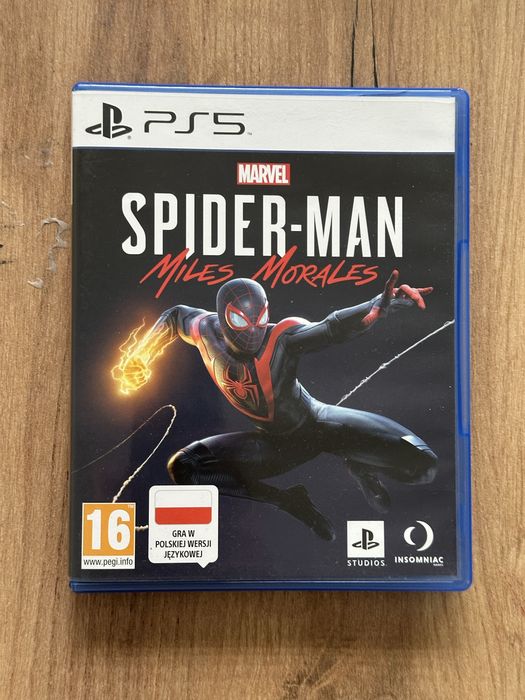 Spider man miles morales ps5 polska wersja jezykowa jak nowa, spider-man playstation 5