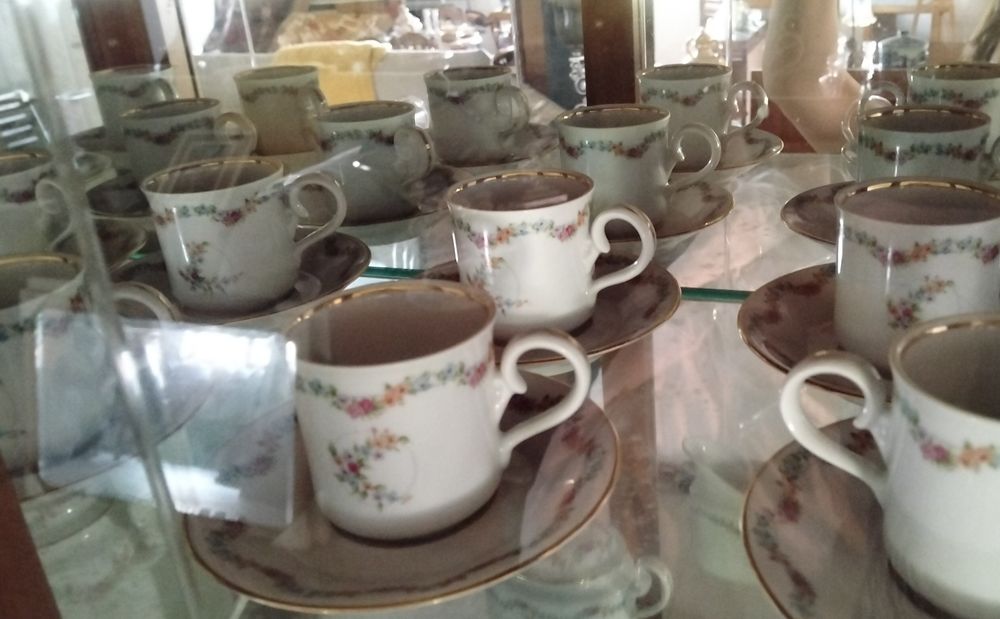 Serviço de café porcelana