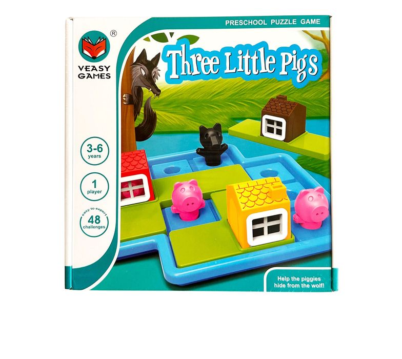 Stem гра Троє поросяток та вовк