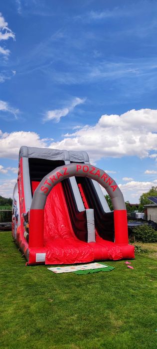 Wynajem dmuchaniec na komunię. Straż Pożarna zjeżdżalnia na imprezy