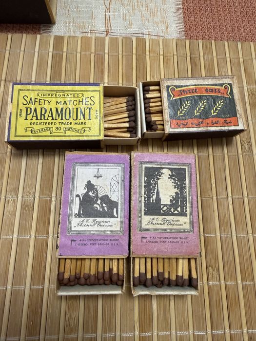 Спички сірники СССР