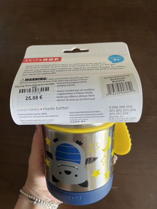 Termos para sólidos de bebé