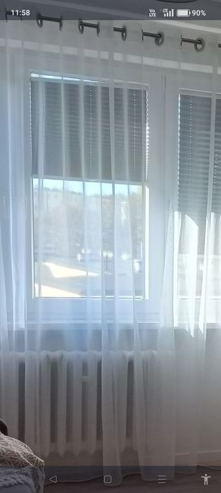 Firana na przelotkach biała 6 m x 2.4 m