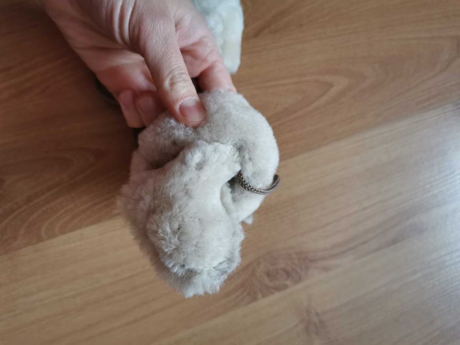 Rękawiczki ocieplane kożuszek