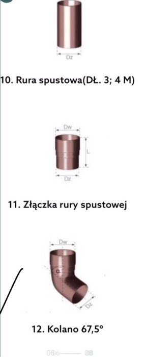 System rynnowy 125mm