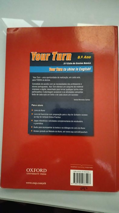Livro de Exercícios Inglês 8° Ano