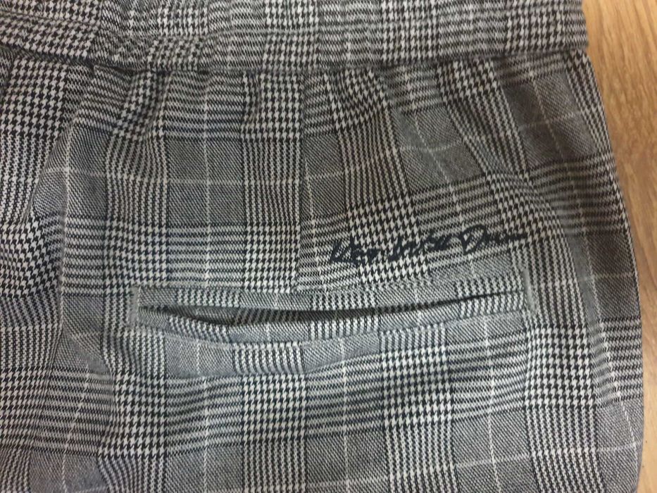 Spodnie Kings Will Dream - szare - kratka  Rozmiar S