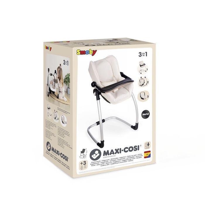 Крісло для ляльки Maxi-Cosi “3 в 1. Айворі” (7600240245)