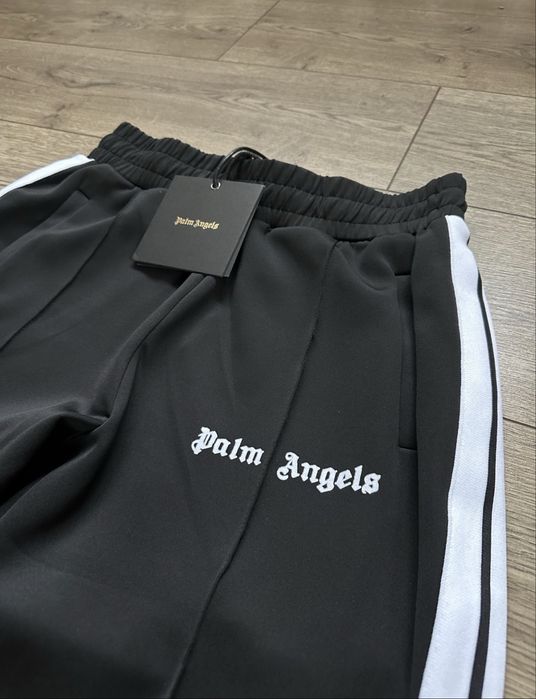 Nowe Spodnie Dresowe Palm Angels Classic Track Pants Czarne
