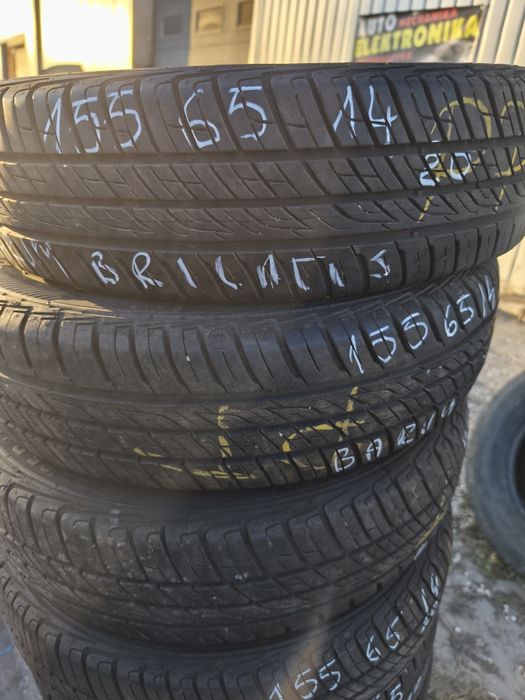 4szt letnie 155 65r14 75t Barum brillatis 2 2020r