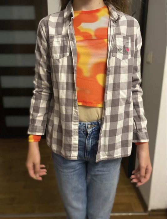 Koszula w kratę Cool Club 152