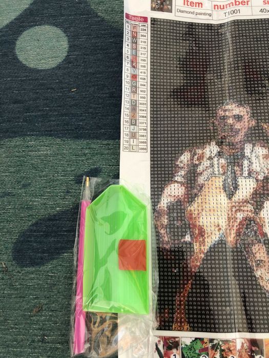 Diamond painting personagens terror