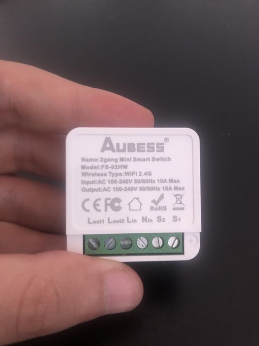 Mini módulo inteligente Tuya Wi-Fi  Switch Casa inteligente