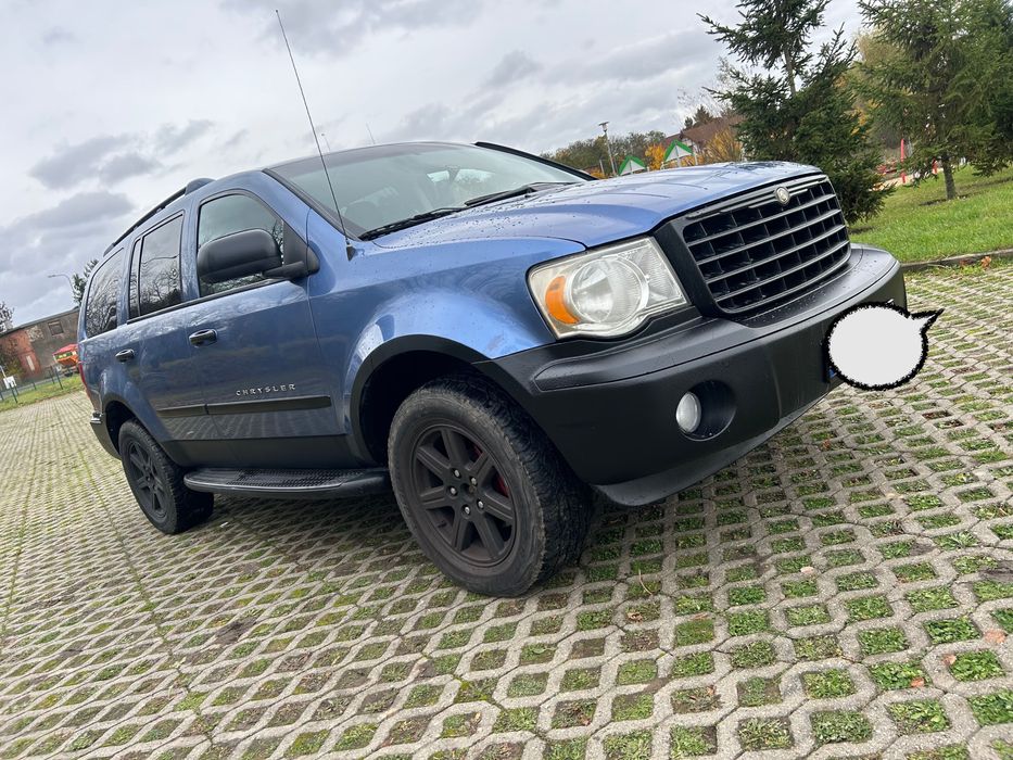 chrysler Aspen Cherokee 4.7 lpg 4x4 8 osób hak 3T ZAMIANA na osob/dost