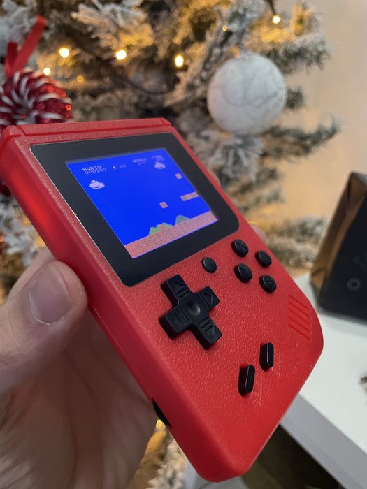Consola Retro(Vermelha) 400 jogos clássicos - Game Box Retro