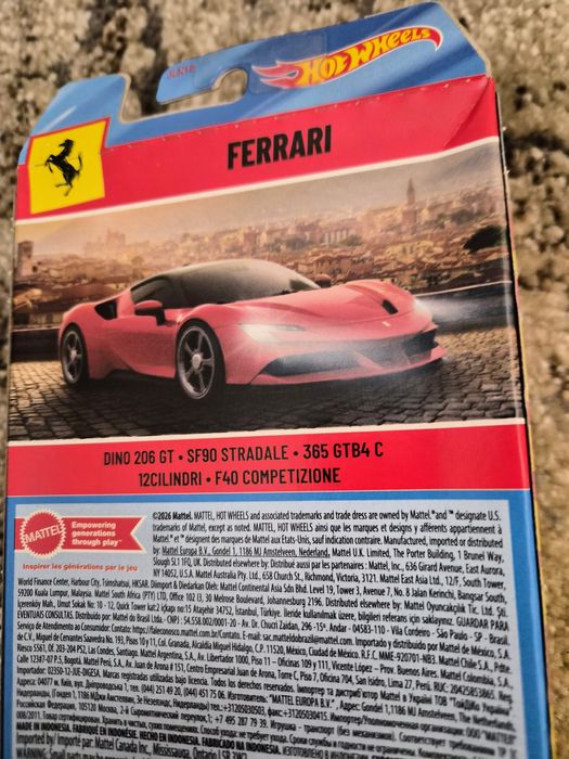 Hot Wheels Ferrari 5-pak