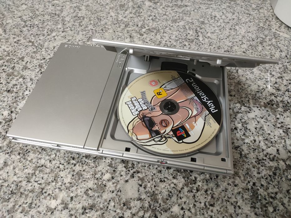 Ps2 Slim Silver PlayStation