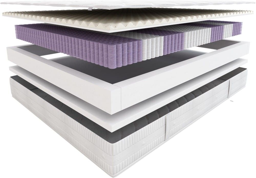 OD RĘKI Materac FLAMENCO 180x200 HILDING - OUTLET -30% multipocket Tencel
