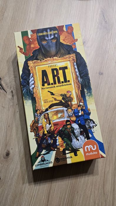 Projekt A.R.T. Gra planszowa kooperacyjna Projekt ART