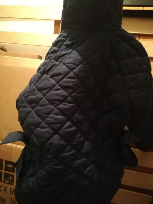 Casaco/parka azul marinho Laranjinha 2 anos