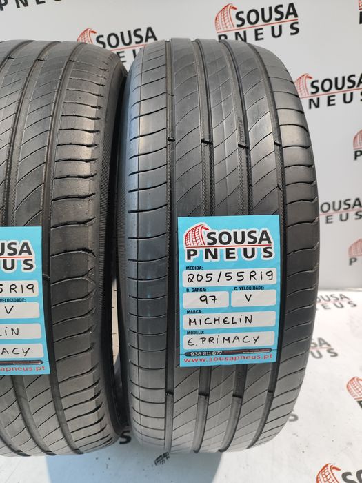 2 pneus semi novos 205-55R19 Michelin - Oferta dos portes