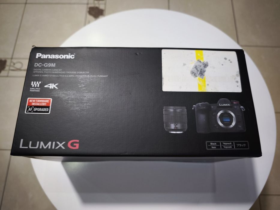 Panasonic Lumix DC G9 plus obiektyw 12-60 mm stan bardzo dobry