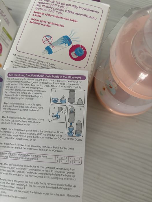 Пляшечка MAM для годування Anti-Colic Bottle бутилочка/антиколік