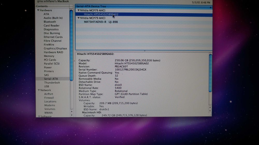 Apple Macbook A1342+Apple MacBook A1181