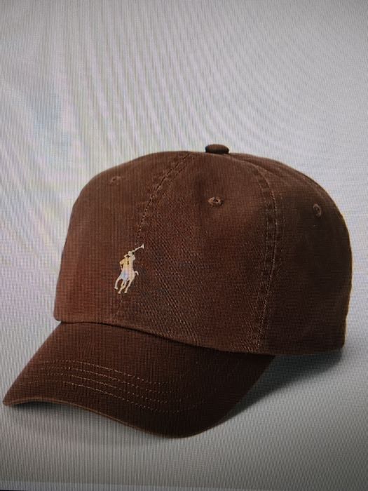 Boné Ralph Lauren castanho