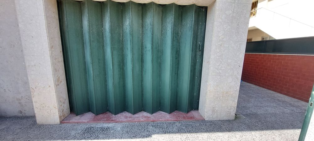 Portão de fole automático