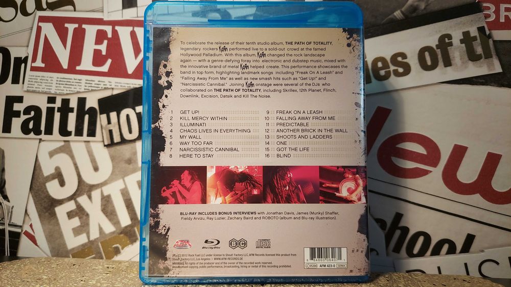Korn - Live At The Hollywood Palladium Koncert na Blu-ray + CD