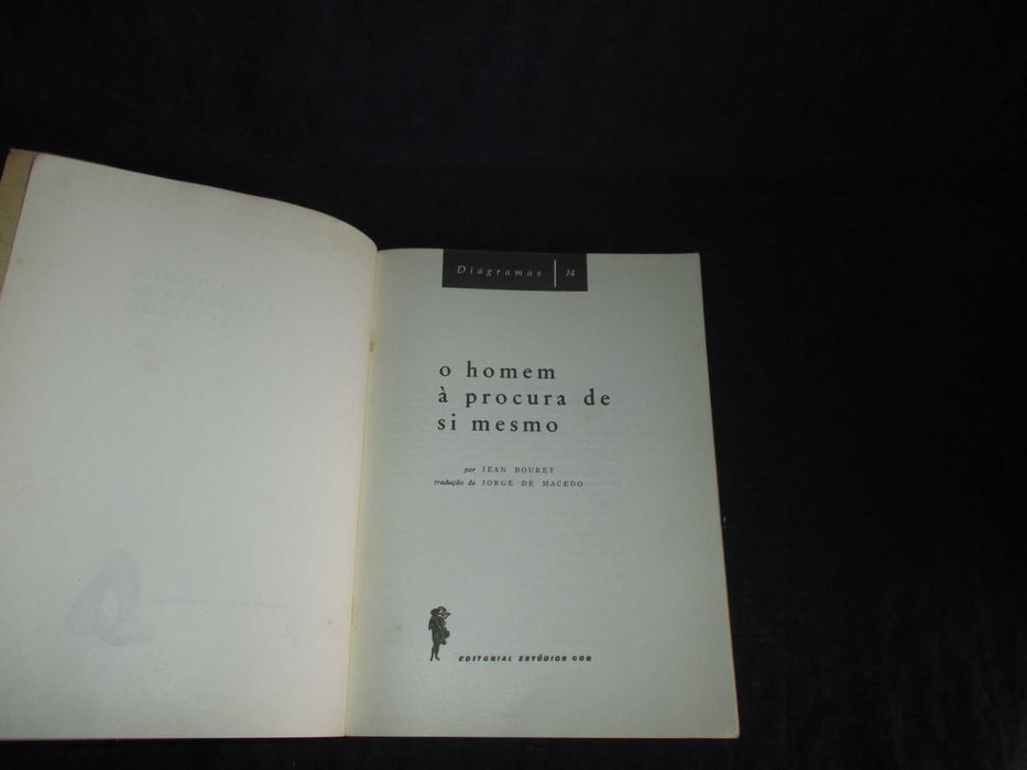 Livro O Homem à procura de si mesmo Jean Bouret