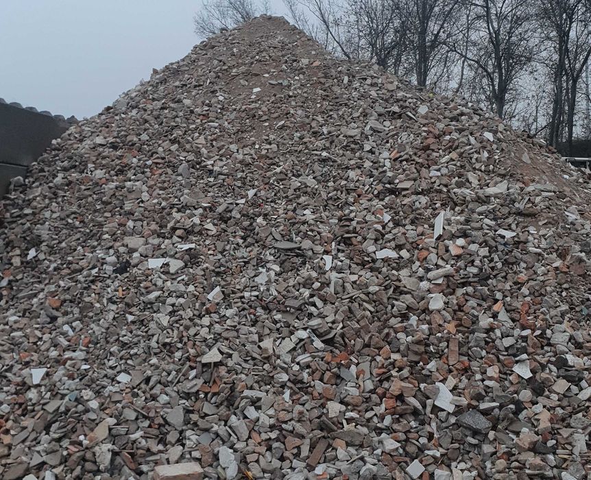 Gruz Kruszywo 15zł tona betonowe ceglane tłuczeń