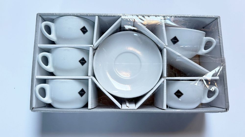 Zestaw szklanek filiżanek do kawy herbaty espresso